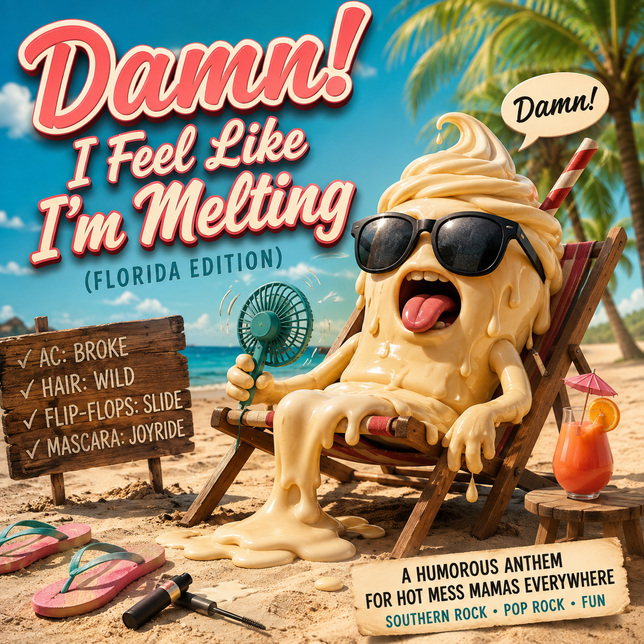 Damn! I Feel Like I'm Melting (Florida Summer Anthem) artwork