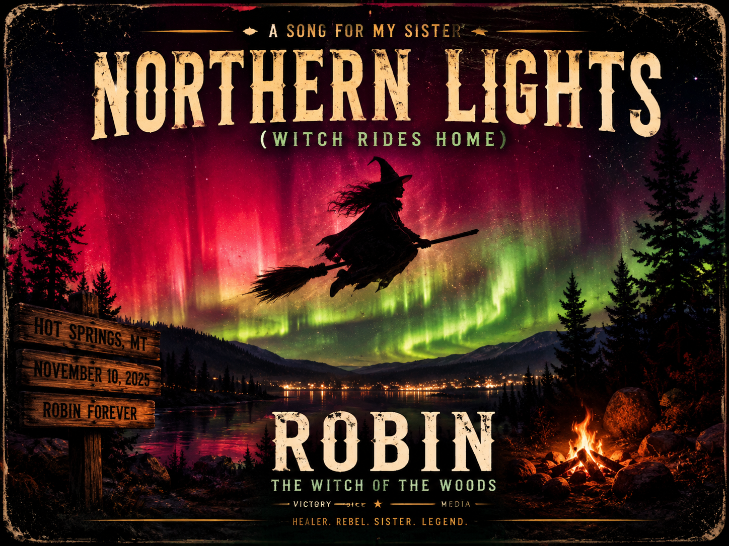 Northern Lights (Witch Rides Home) artwork