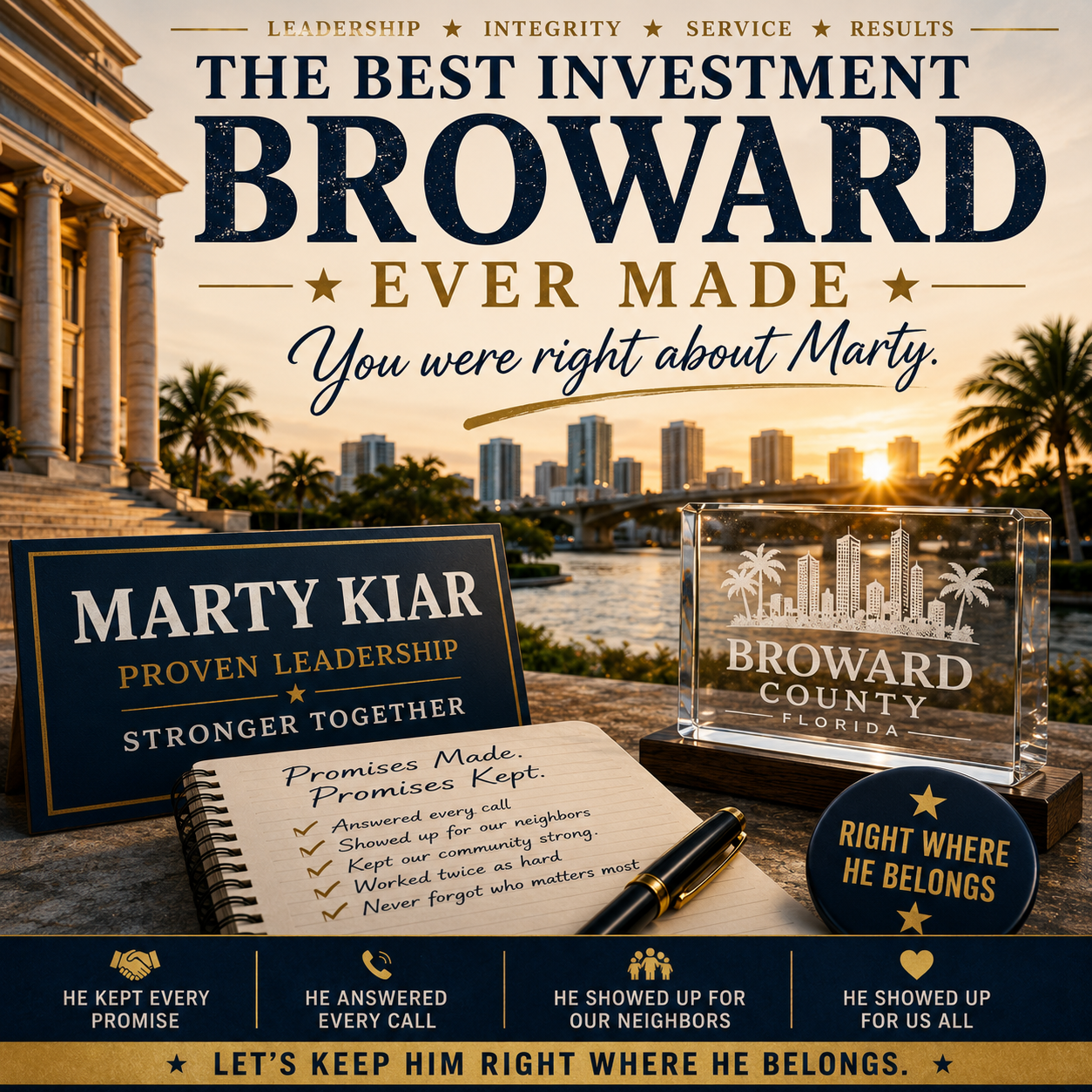 The Best Investment Broward Ever Made artwork