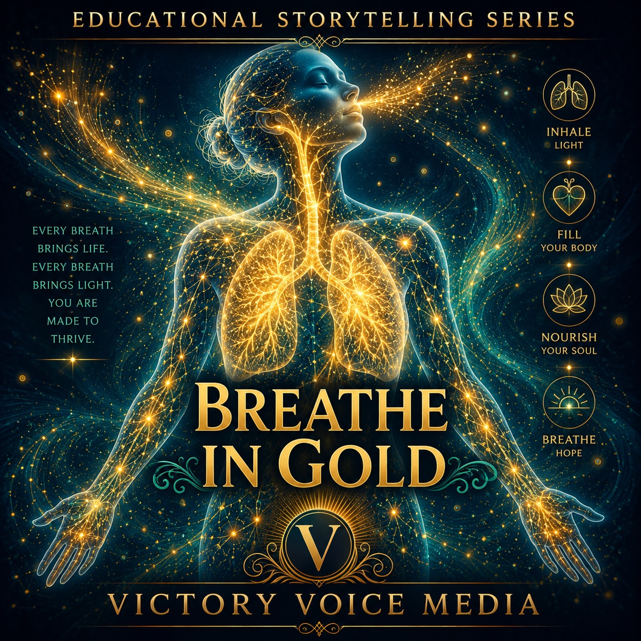 Breathe in Gold artwork