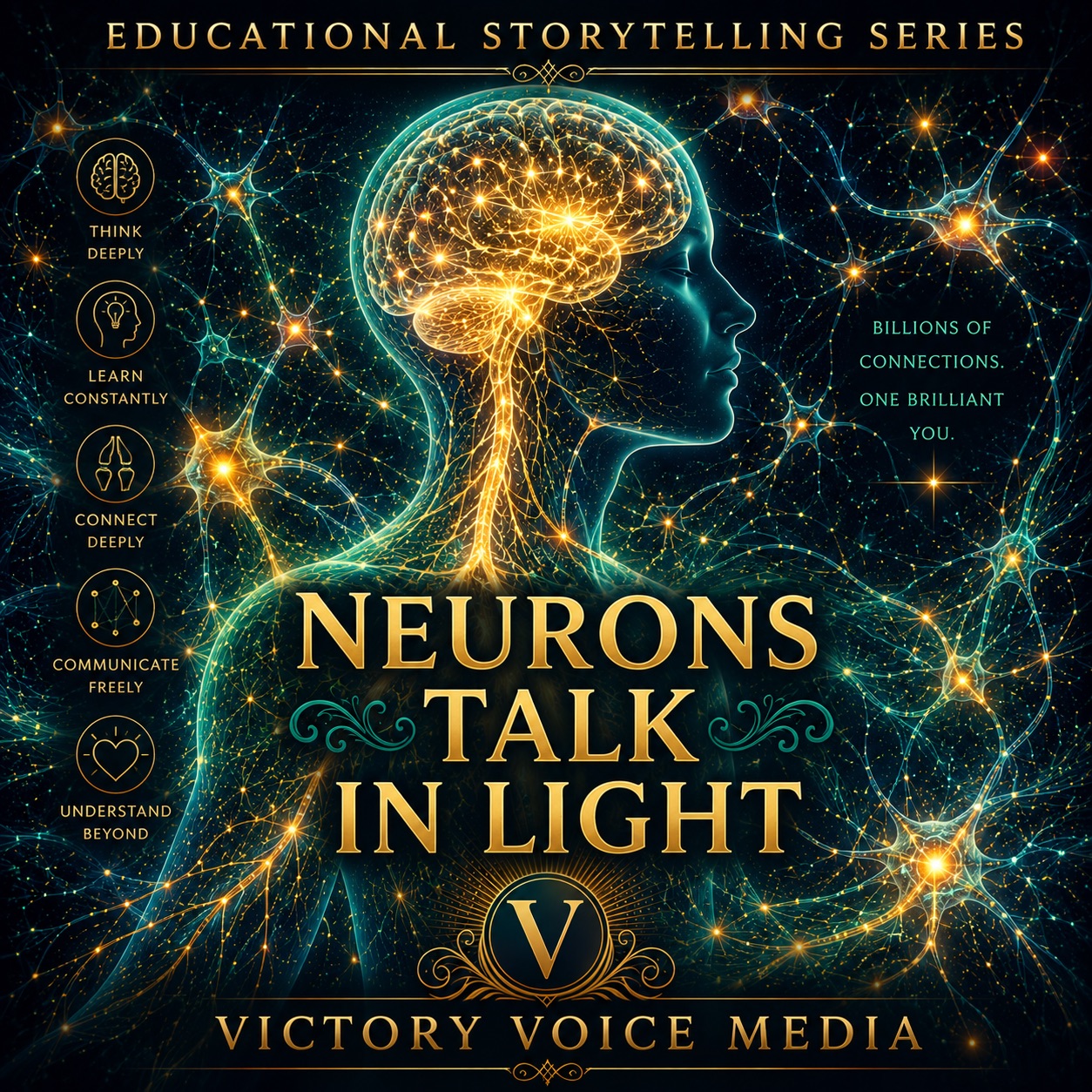 Neurons Talk in Light artwork