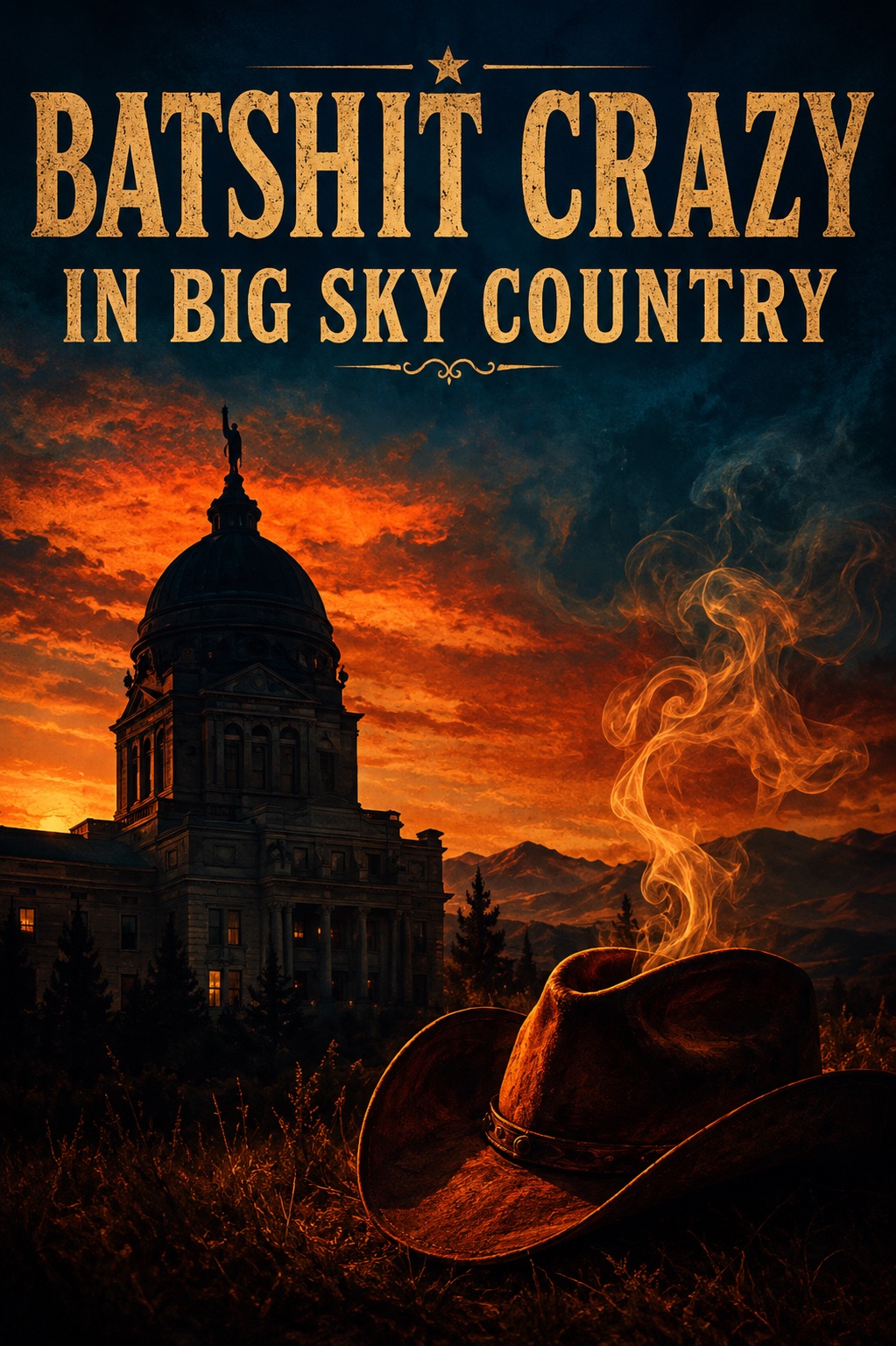 Batshit Crazy in Big Sky Country artwork